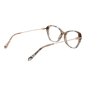 Frontansicht der Ana Hickmann Brille AH6495T 54G21 – Rahmen Azetat