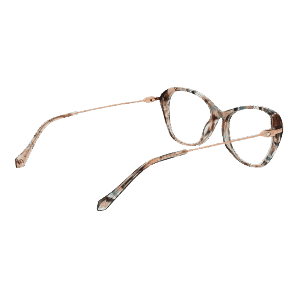 Frontansicht der Ana Hickmann Brille AH6495T 54G21 – Rahmen Azetat