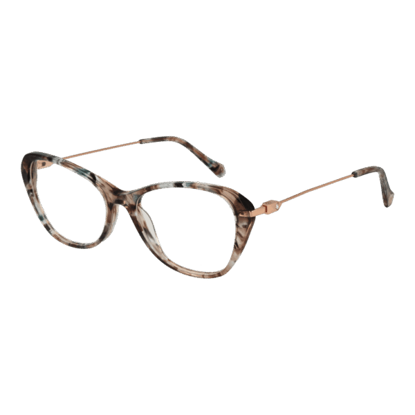 Ana Hickmann Brille AH6495T 54G21 – 45° Seitenansicht Ana Hickmann )} Brille AH6495T 54G21 in Braun