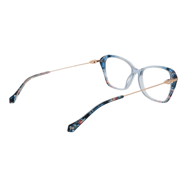 Frontansicht der Ana Hickmann Brille AH6496T 54C01 – Rahmen Azetat