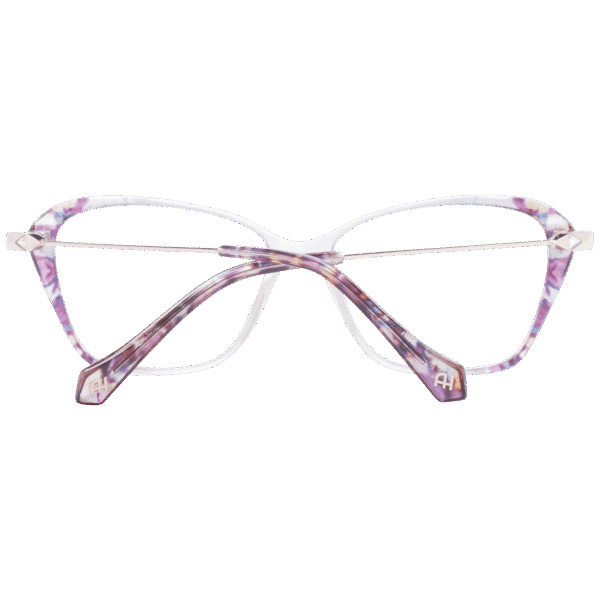 Frontansicht der Ana Hickmann Brille AH6496T 54C02 – Rahmen Azetat
