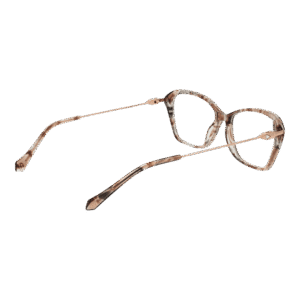 Frontansicht der Ana Hickmann Brille AH6496T 54G21 – Rahmen Titan