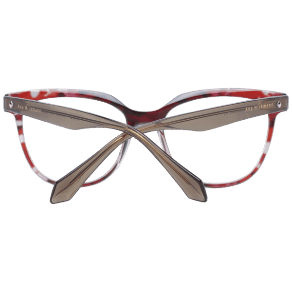 Frontansicht der Ana Hickmann Brille AH6498 52C01 – Rahmen Azetat