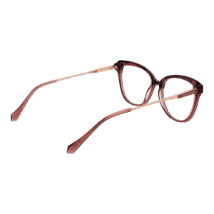 Frontansicht der Ana Hickmann Brille AH6506 54G22 – Rahmen Azetat