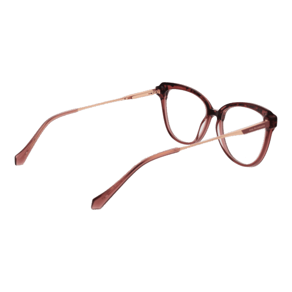 Frontansicht der Ana Hickmann Brille AH6506 54G22 – Rahmen Azetat