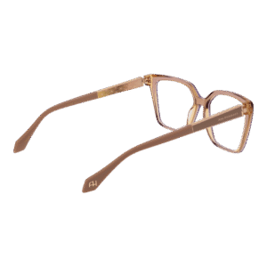 Frontansicht der Ana Hickmann Brille AH6508 53H01 – Rahmen Azetat