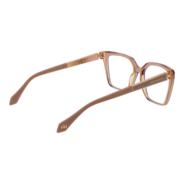 Frontansicht der Ana Hickmann Brille AH6508 53H01 – Rahmen Azetat