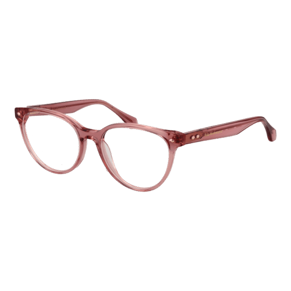 Ana Hickmann Brille AH6509 53T02 – 45° Seitenansicht Ana Hickmann )} Brille AH6509 53T02 in Rosa