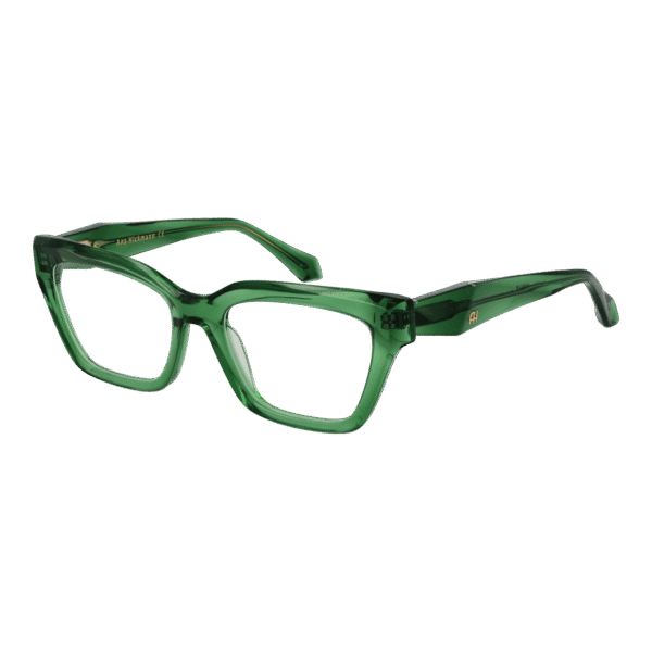 Ana Hickmann Brille AH6545 50T02 – 45° Seitenansicht Ana Hickmann )} Brille AH6545 50T02 in Grün