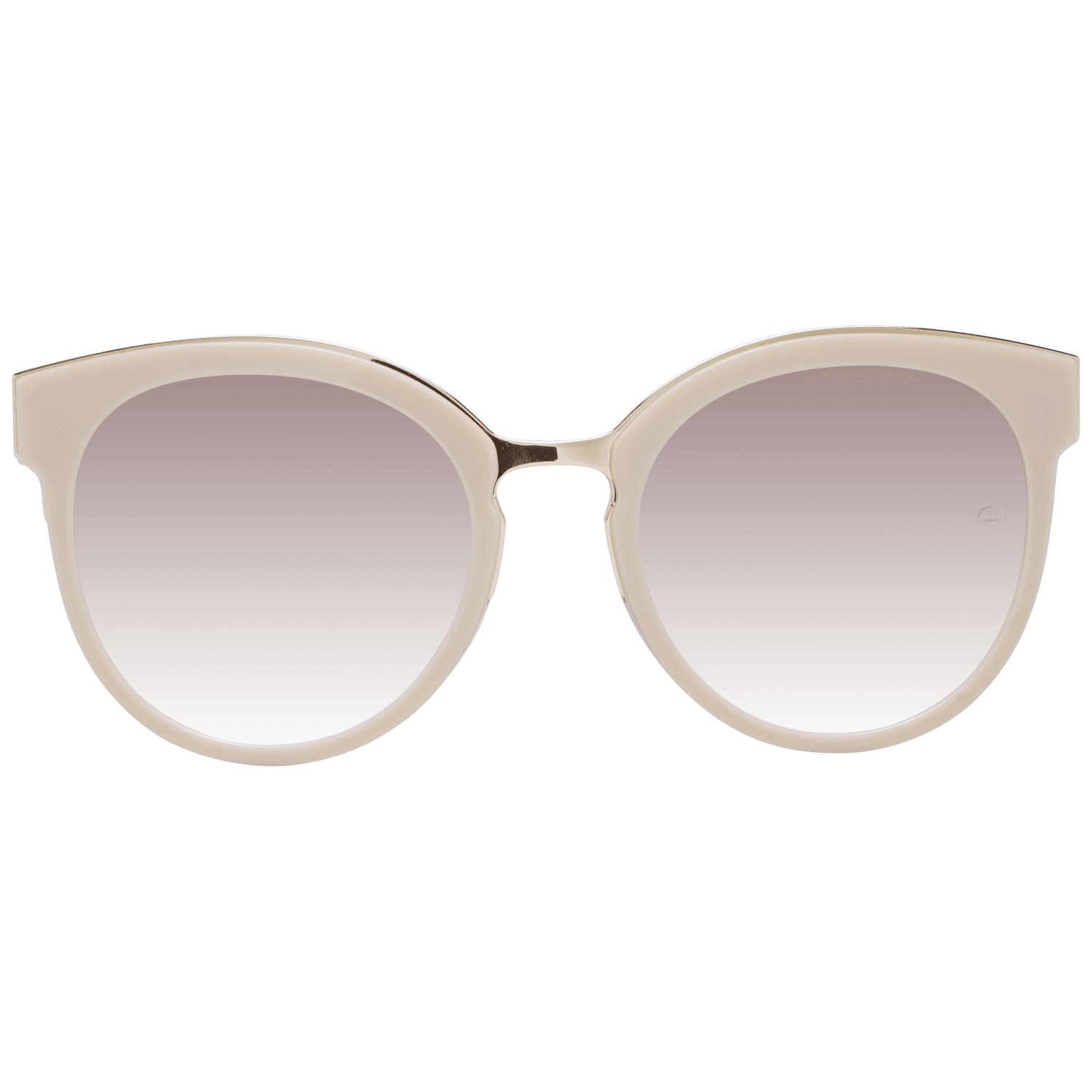 Ana Hickmann Sonnenbrille AH9263 55D03 – Frontansicht mit Azetat Rahmen und Braun Gläsern