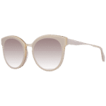 Ana Hickmann Pilotenbrille Sonnenbrille AH9263 55D03 in Braun – 45° Seitenansicht