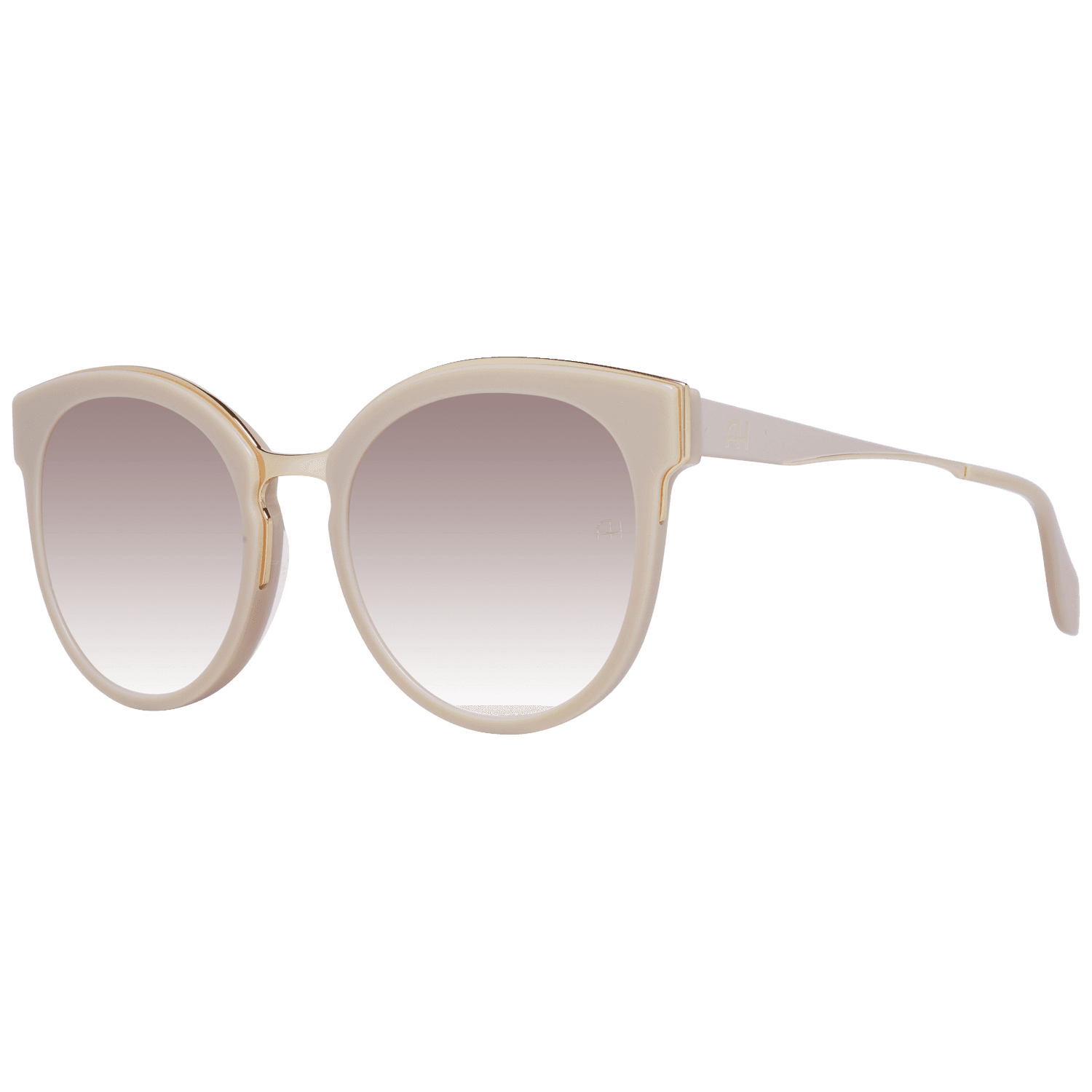 Ana Hickmann Pilotenbrille Sonnenbrille AH9263 55D03 in Braun – 45° Seitenansicht