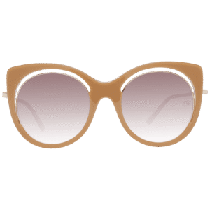 Ana Hickmann Sonnenbrille AH9265 54H02 – Frontansicht mit Azetat Rahmen und Braun Gläsern