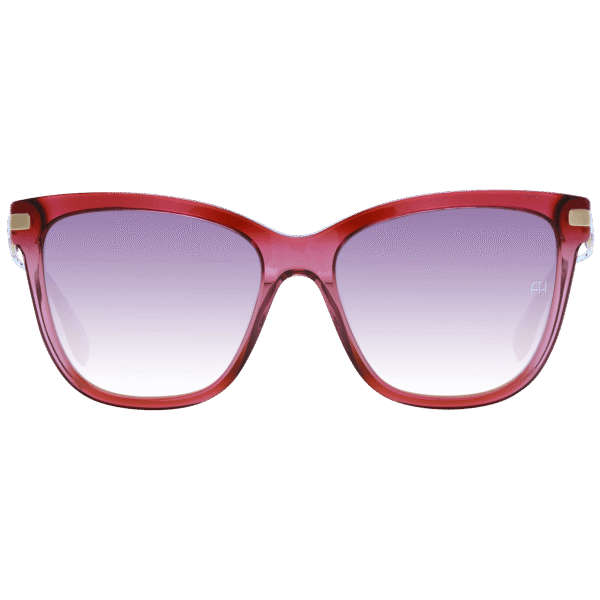 Ana Hickmann Sonnenbrille AH9270 54C02 – Frontansicht mit Azetat Rahmen und Grau Gläsern