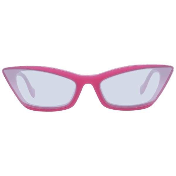Ana Hickmann Sonnenbrille AH9278 64T01 – Frontansicht mit Azetat Rahmen und Rosa Gläsern