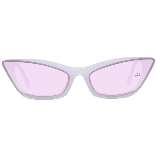 Ana Hickmann Sonnenbrille AH9278 64T02 – Frontansicht mit Azetat Rahmen und Rosa Gläsern
