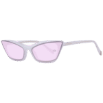 Ana Hickmann Katzenaugen Sonnenbrille AH9278 64T02 in Rosa – 45° Seitenansicht