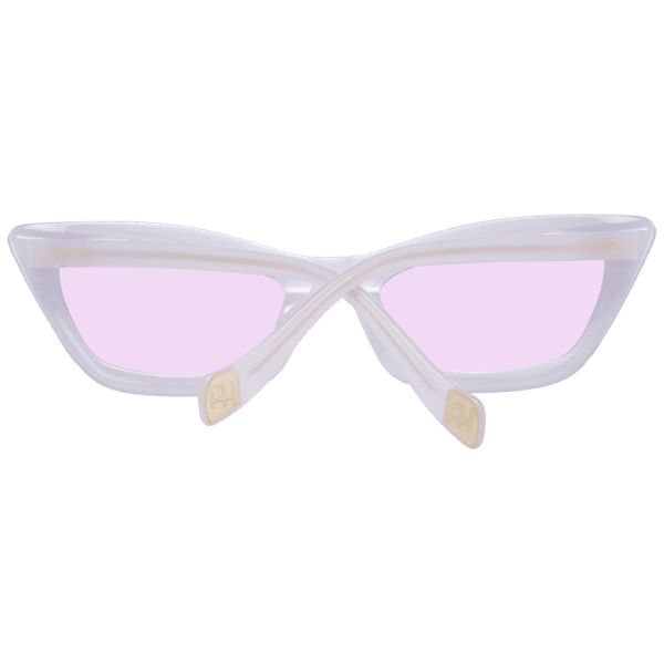 Rückansicht der Ana Hickmann Sonnenbrille AH9278 64T02 – Azetat Rahmen