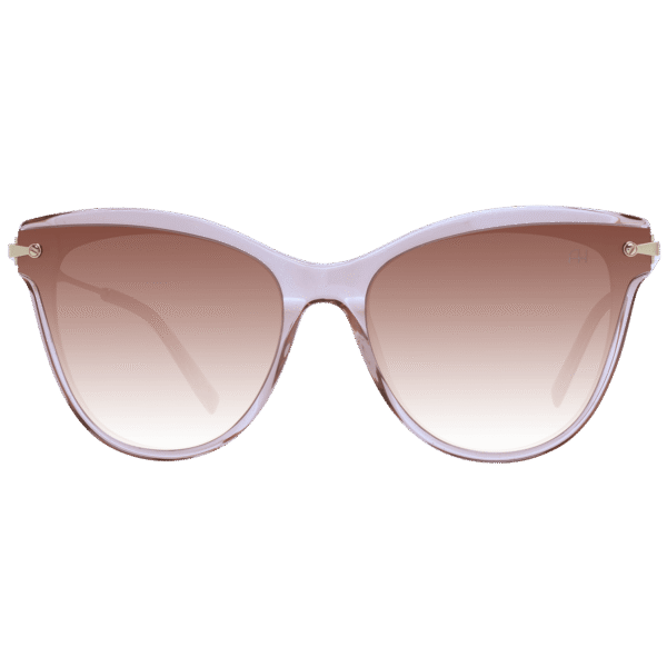 Ana Hickmann Sonnenbrille AH9283 62T02 – Frontansicht mit Azetat Rahmen und Braun Gläsern