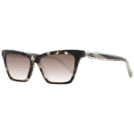 Ana Hickmann Rechteck Sonnenbrille AH9308 54G21 in Braun – 45° Seitenansicht