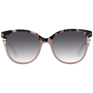 Ana Hickmann Sonnenbrille AH9327 54P02 – Frontansicht mit Azetat Rahmen und Grau Gläsern