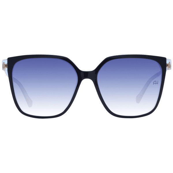 Ana Hickmann Sonnenbrille AH9330 57H02 – Frontansicht mit Azetat Rahmen und Blau Gläsern