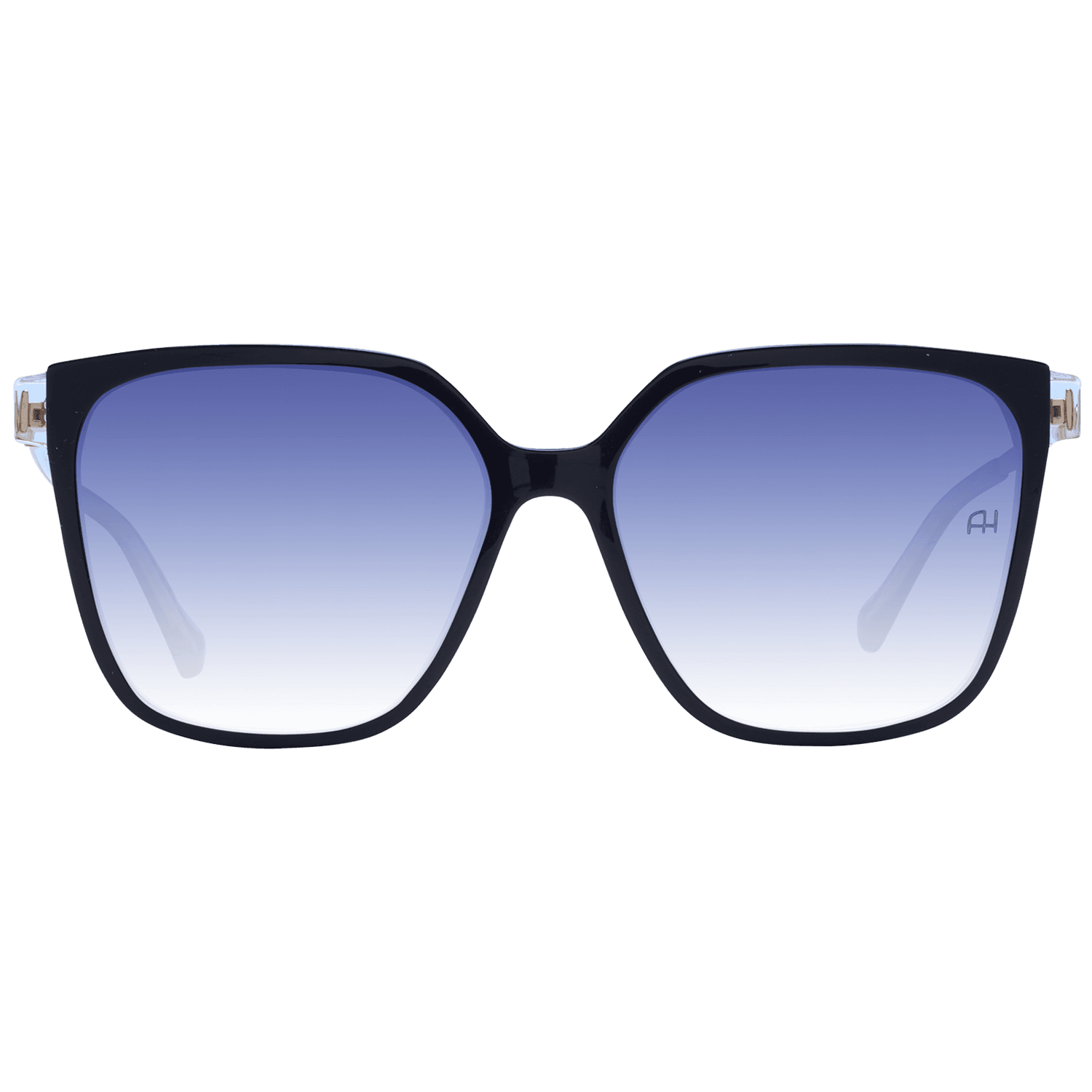 Ana Hickmann Sonnenbrille AH9330 57H02 – Frontansicht mit Azetat Rahmen und Blau Gläsern