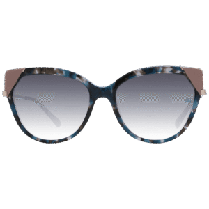 Ana Hickmann Sonnenbrille AH9339 56P02 – Frontansicht mit Azetat Rahmen und Grau Gläsern