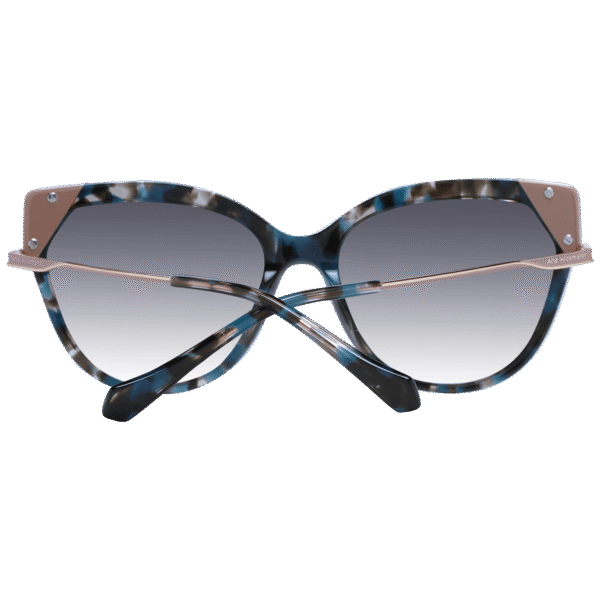 Rückansicht der Ana Hickmann Sonnenbrille AH9339 56P02 – Azetat Rahmen