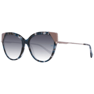 Ana Hickmann Schmetterling Sonnenbrille AH9339 56P02 in Mehrfarbig – 45° Seitenansicht