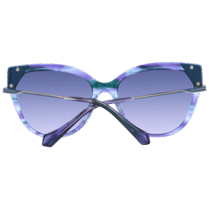 Rückansicht der Ana Hickmann Sonnenbrille AH9339 56P04 – Azetat Rahmen