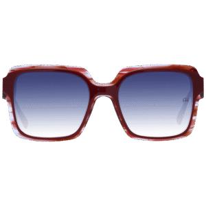 Ana Hickmann Sonnenbrille AH9343 53H03 – Frontansicht mit Azetat Rahmen und Blau Gläsern