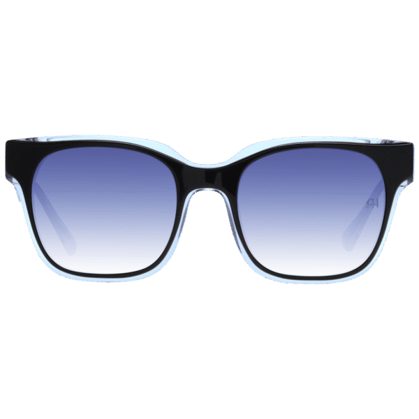 Ana Hickmann Sonnenbrille AH9344 53H01 – Frontansicht mit Azetat Rahmen und Grau Gläsern