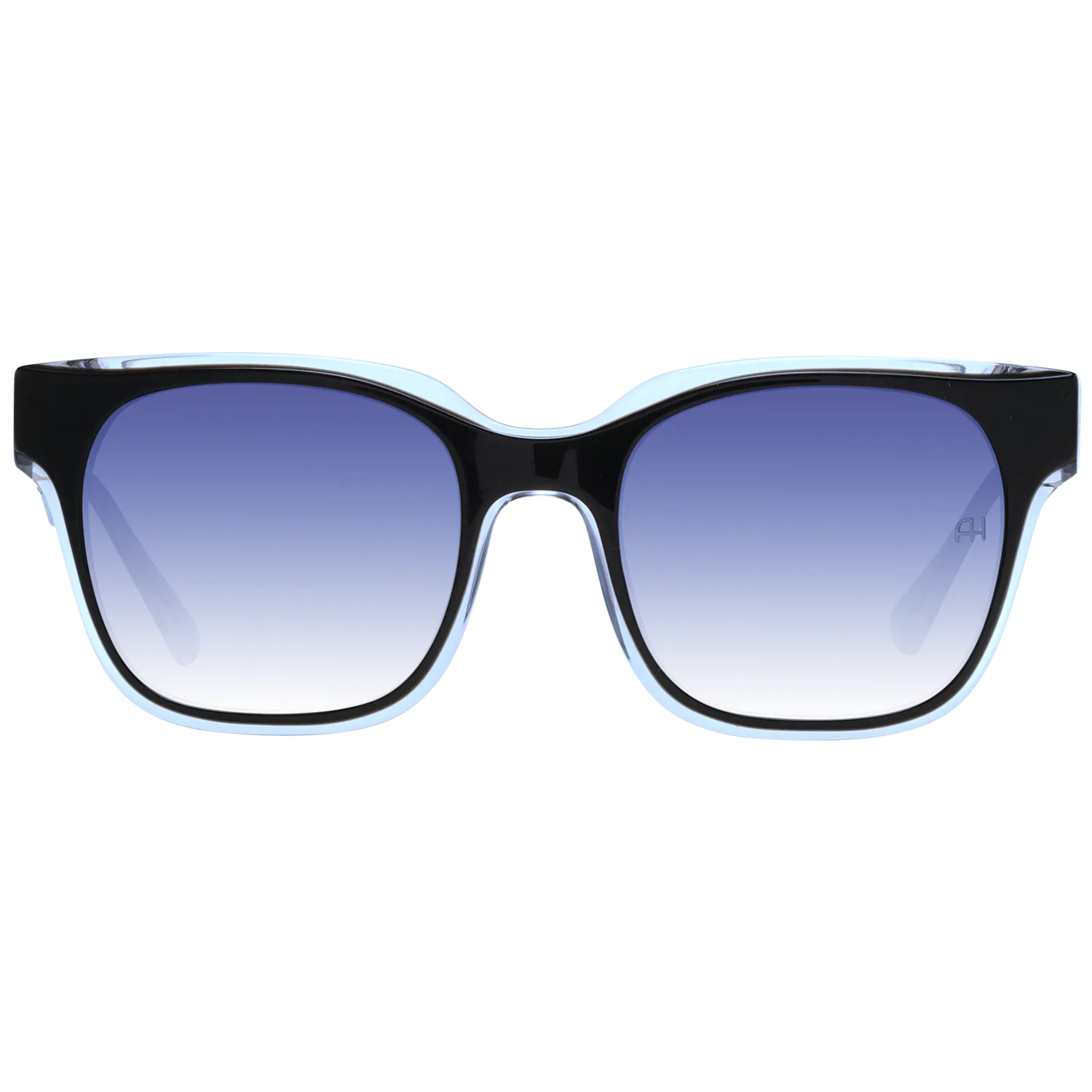 Ana Hickmann Sonnenbrille AH9344 53H01 – Frontansicht mit Azetat Rahmen und Grau Gläsern