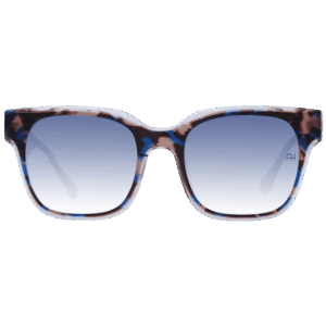 Ana Hickmann Sonnenbrille AH9344 53H02 – Frontansicht mit Azetat Rahmen und Blau Gläsern