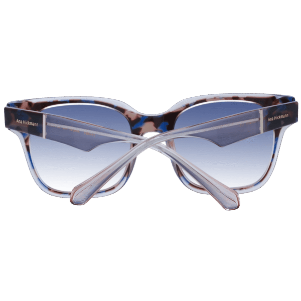Rückansicht der Ana Hickmann Sonnenbrille AH9344 53H02 – Azetat Rahmen
