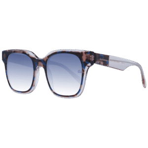 Ana Hickmann Quadrat Sonnenbrille AH9344 53H02 in Braun – 45° Seitenansicht