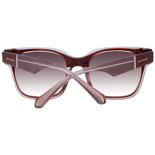 Rückansicht der Ana Hickmann Sonnenbrille AH9344 53H03 – Azetat Rahmen
