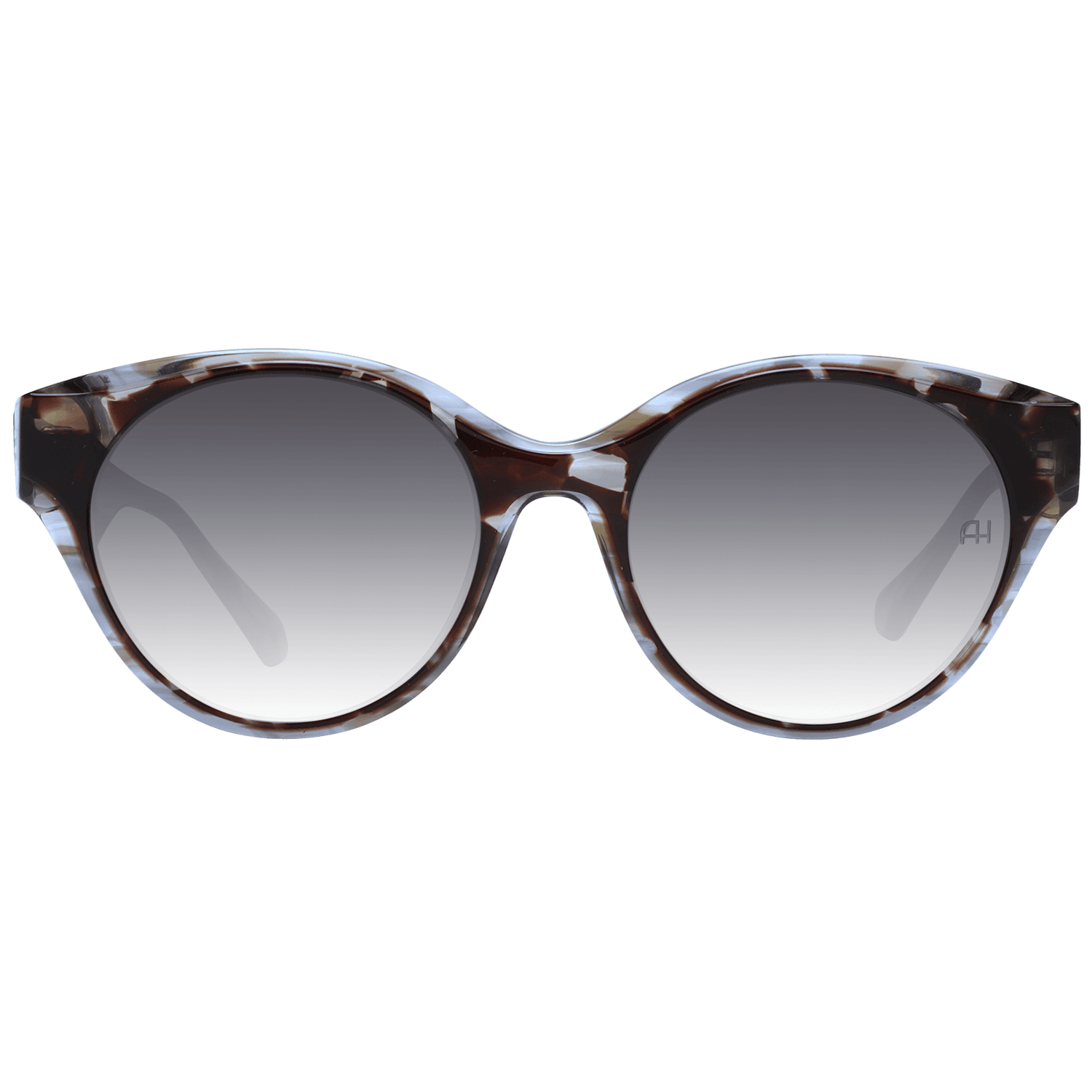 Ana Hickmann Sonnenbrille AH9345 51H02 – Frontansicht mit Azetat Rahmen und Braun Gläsern
