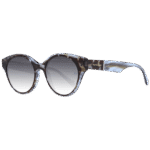 Ana Hickmann Rund Sonnenbrille AH9345 51H02 in Braun – 45° Seitenansicht