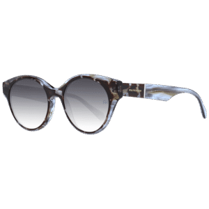 Ana Hickmann Rund Sonnenbrille AH9345 51H02 in Braun – 45° Seitenansicht