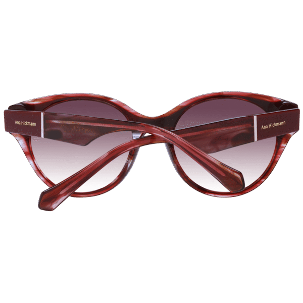 Rückansicht der Ana Hickmann Sonnenbrille AH9345 51H03 – Azetat Rahmen