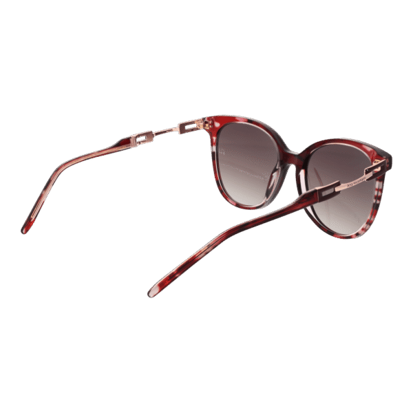 Rückansicht der Ana Hickmann Sonnenbrille AH9347 53C02 – Azetat Rahmen