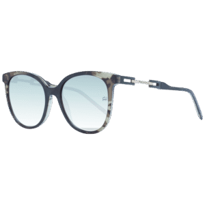 Ana Hickmann Schmetterling Sonnenbrille AH9347 53C03 in Grün – 45° Seitenansicht