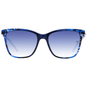 Ana Hickmann Sonnenbrille AH9348 55C03 – Frontansicht mit Azetat Rahmen und Grau Gläsern