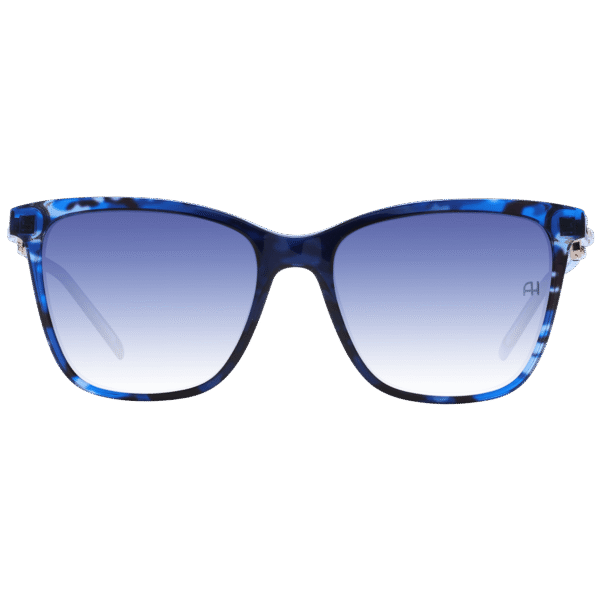 Ana Hickmann Sonnenbrille AH9348 55C03 – Frontansicht mit Azetat Rahmen und Grau Gläsern