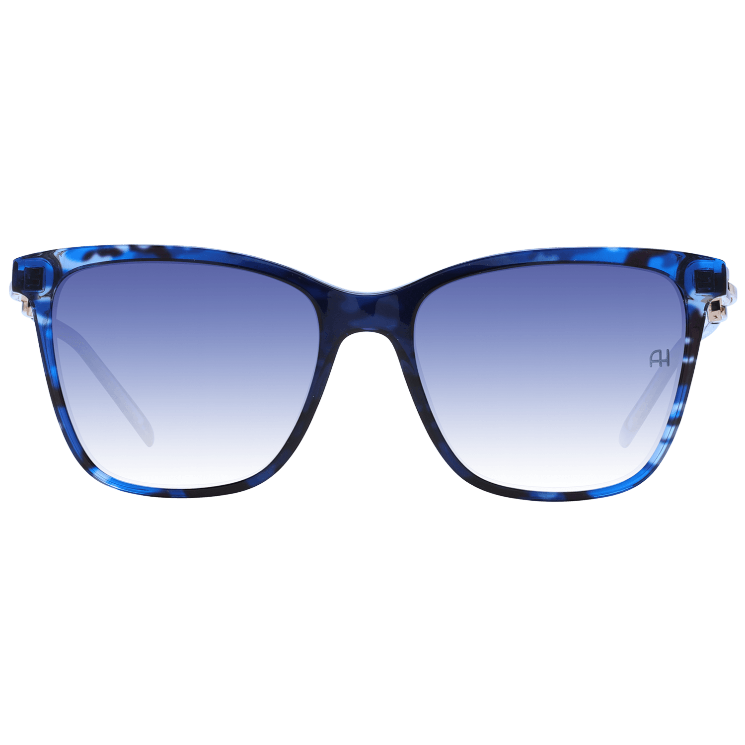 Ana Hickmann Sonnenbrille AH9348 55C03 – Frontansicht mit Azetat Rahmen und Grau Gläsern