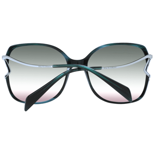 Rückansicht der Ana Hickmann Sonnenbrille AH9350 55T01 – Azetat Rahmen