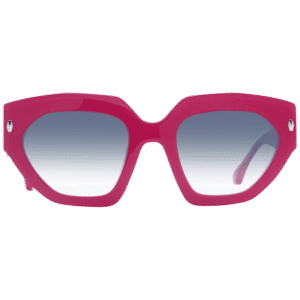 Ana Hickmann Sonnenbrille AH9376 53H01 – Frontansicht mit Azetat Rahmen und Grau Gläsern