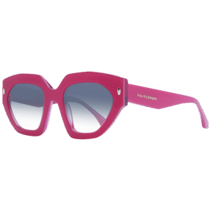 Ana Hickmann Katzenaugen Sonnenbrille AH9376 53H01 in Rosa – 45° Seitenansicht